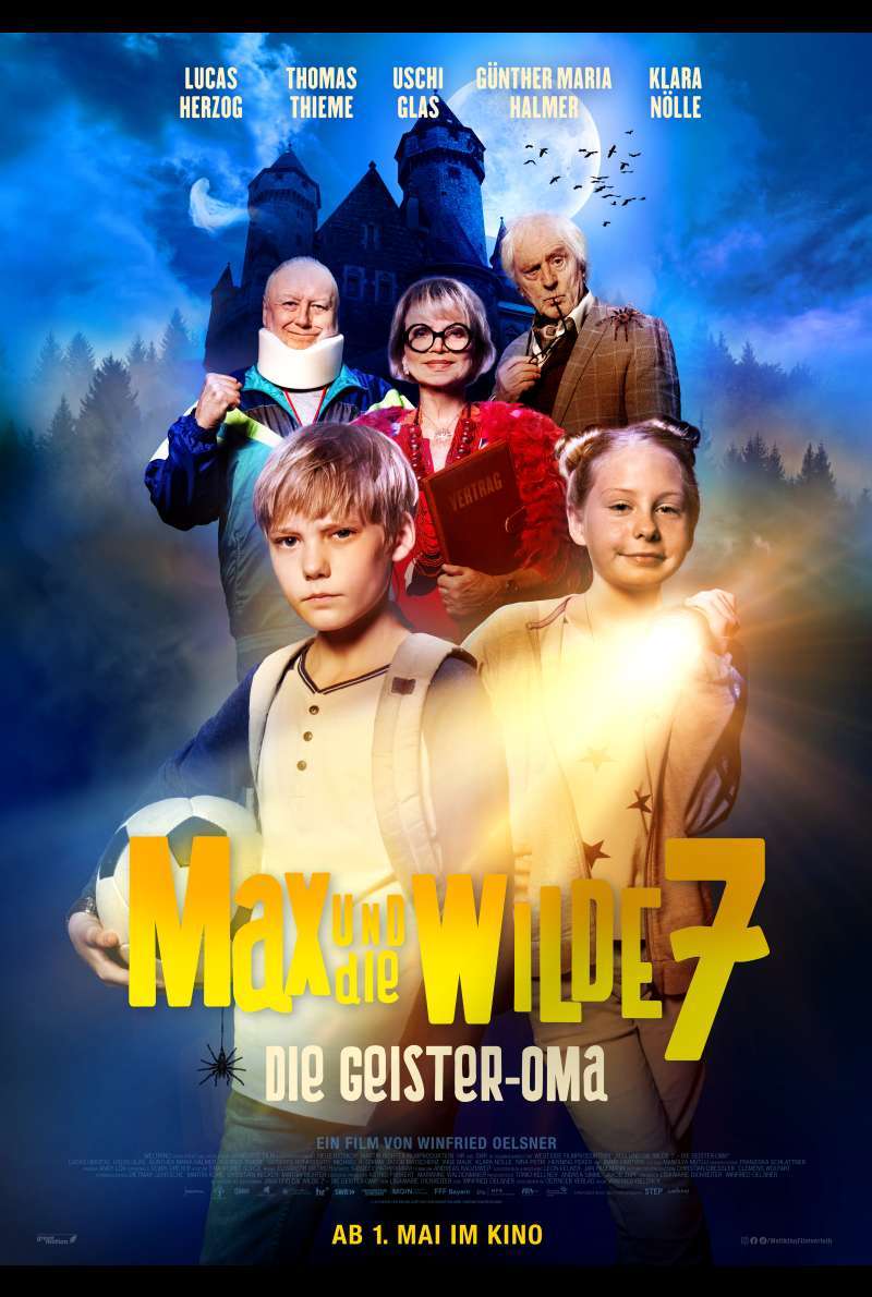 Max und die wilde 7: Die Geister-Oma (2024) - Filmplakat (DE)