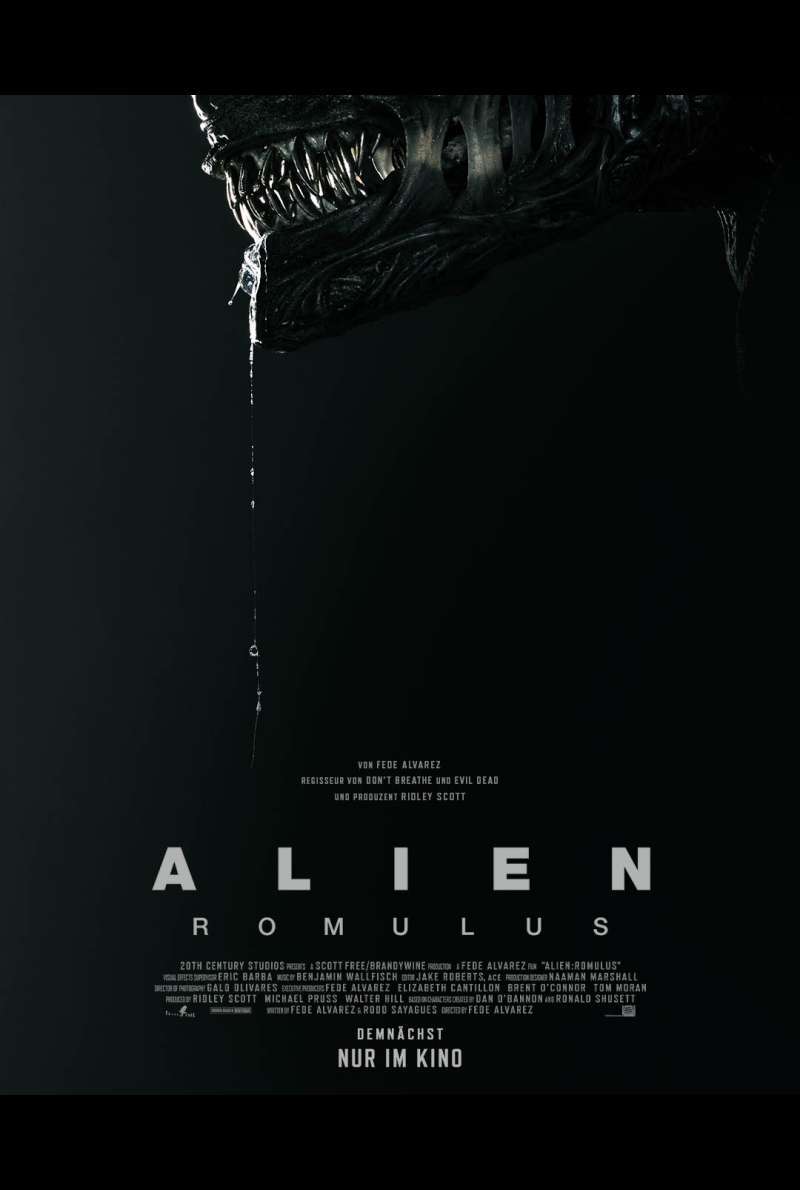 Filmplakat zu Alien: Romulus (2024) von Fede Alvarez