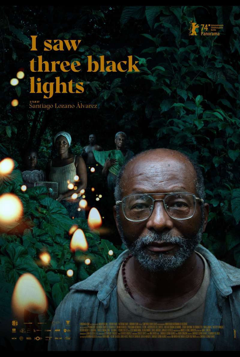 Filmplakat zu I Saw Three Black Lights (2024) von Santiago Lozano Álvarez