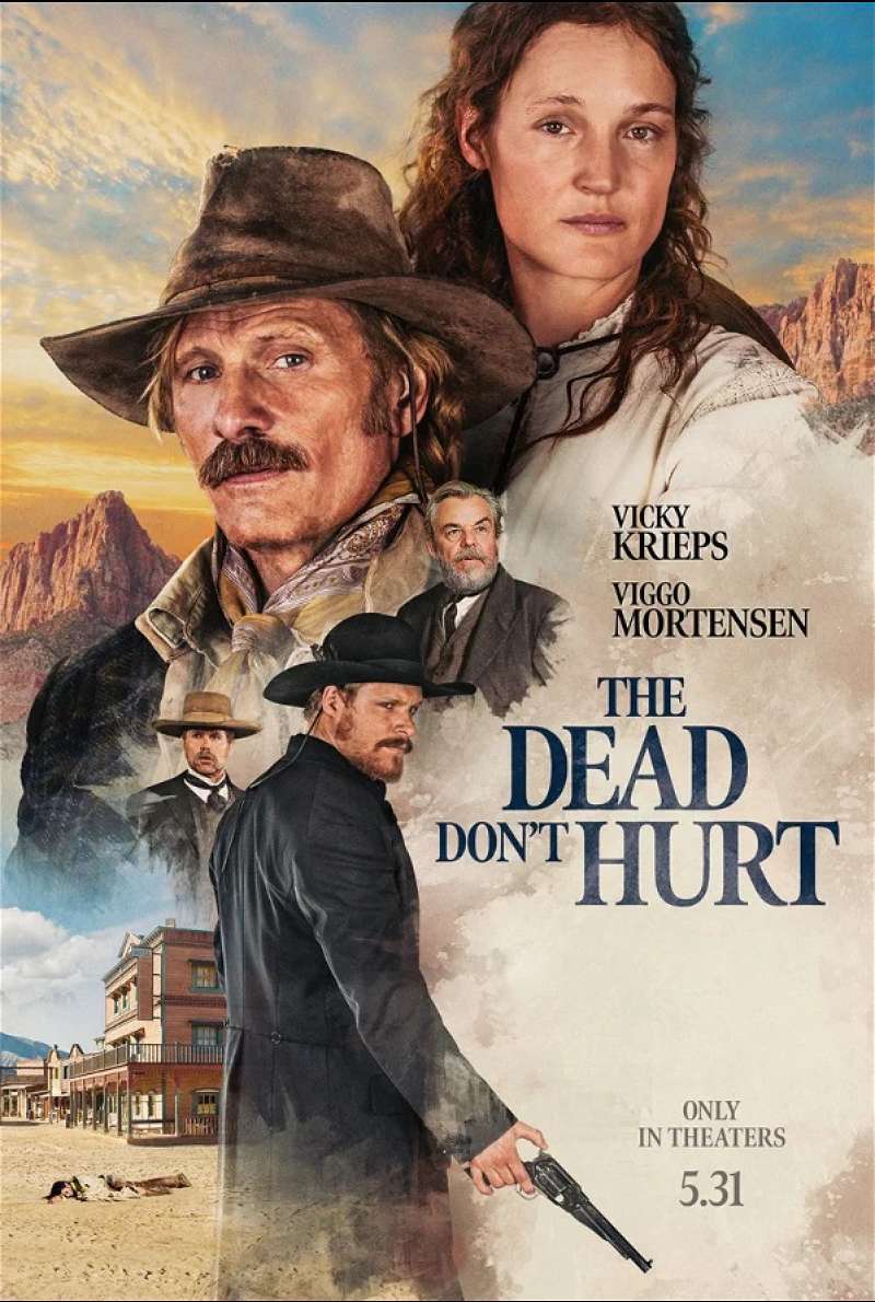 Filmplakat zu The Dead Don't Hurt (2023) von Viggo Mortensen