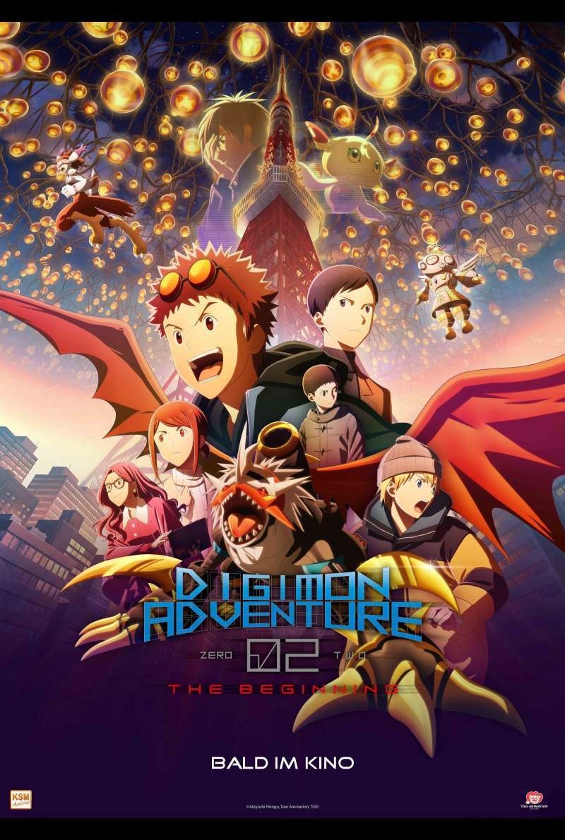 Filmplakat zu Digimon Adventure 02: The Beginning (2023) von Tomohisa Taguchi