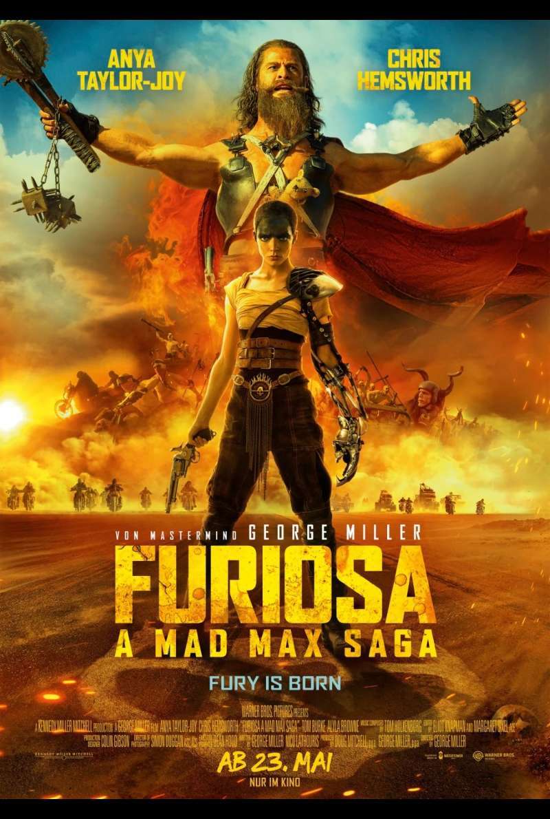 Filmplakat zu Furiosa: A Mad Max Saga (2024) von George Miller