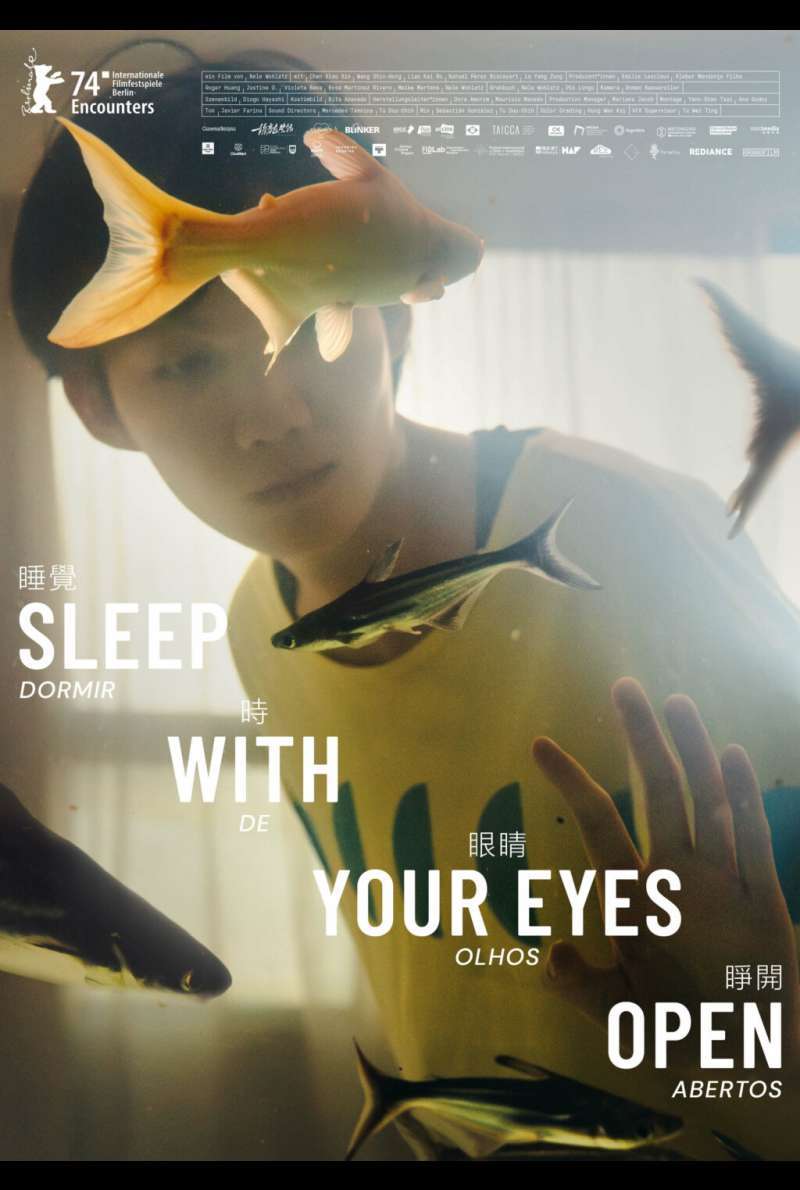 Filmplakat zu Sleep With Your Eyes Open (2024) von Nele Wohlatz