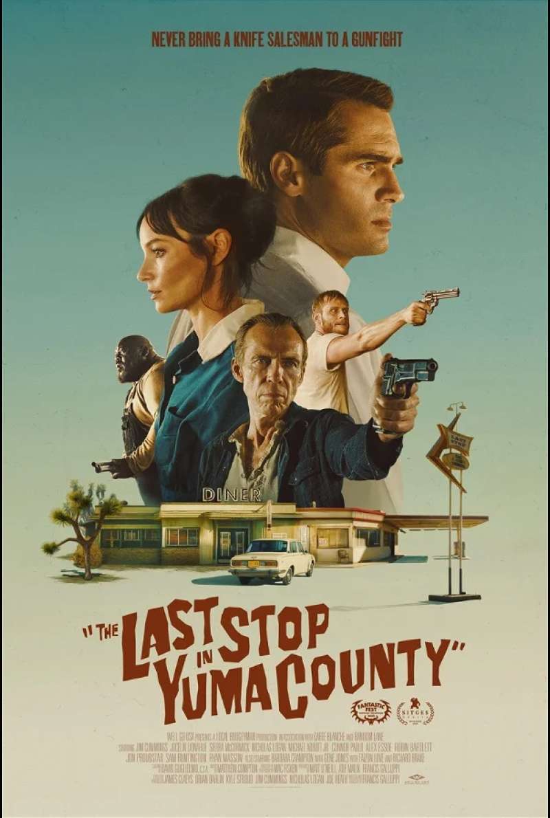 Filmplakat zu The Last Stop in Yuma County (2023) von Francis Galluppi