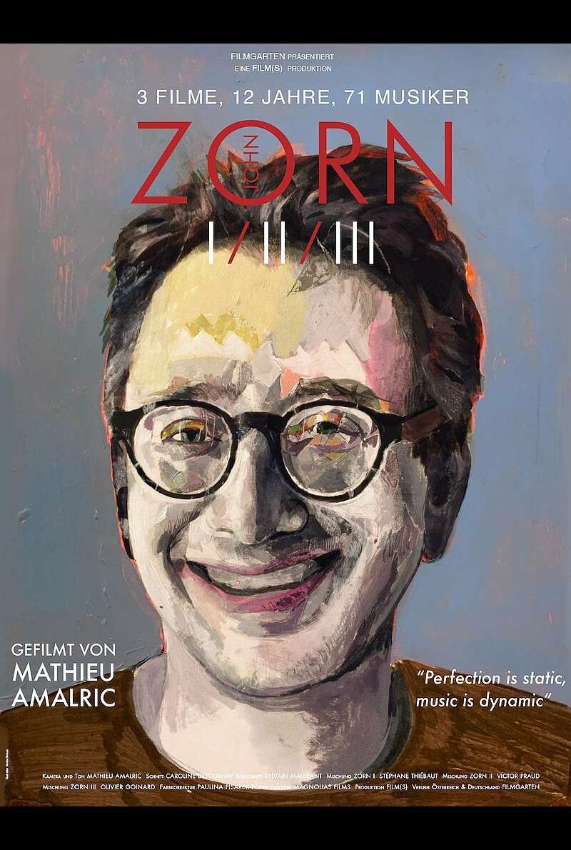 Filmstill zu John Zorn I, II, III (2010 - 2022) von Mathieu Amalric