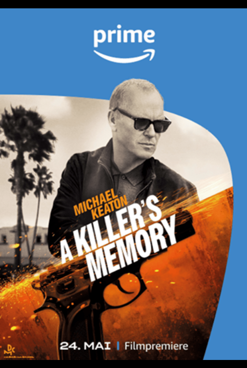 Filmplakat zu A Killer's Memory (2023) von Michael Keaton