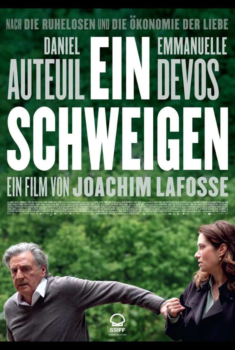 Filmplakat zu Ein Schweigen (2023) von Joachim Lafosse