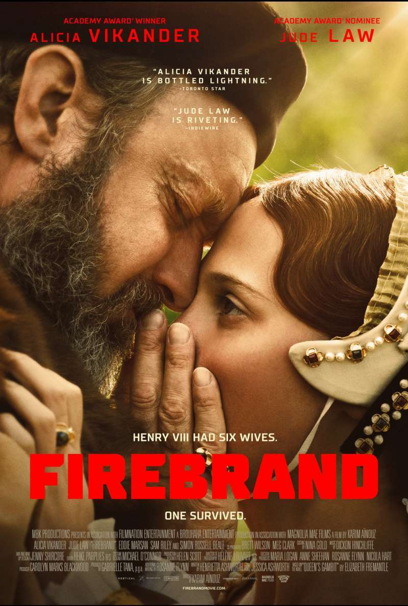 Filmplakat zu Firebrand (2023) von Karim Aïnouz