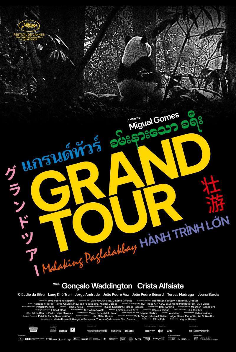 Filmplakat zu Grand Tour (2024) von Miguel Gomes