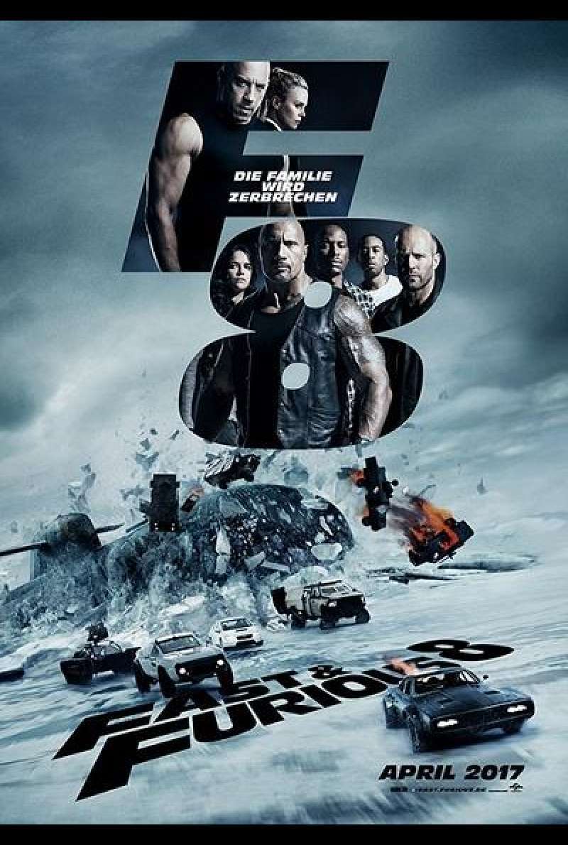 Fast & Furious 8 - Filmplakat
