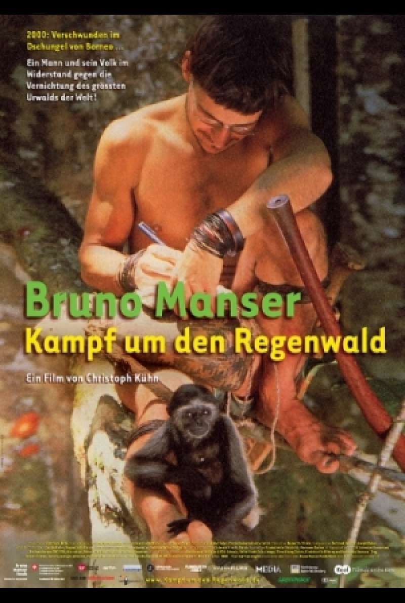 Filmplakat zu Bruno Manser - Kampf um den Regenwald von Christoph Kühn