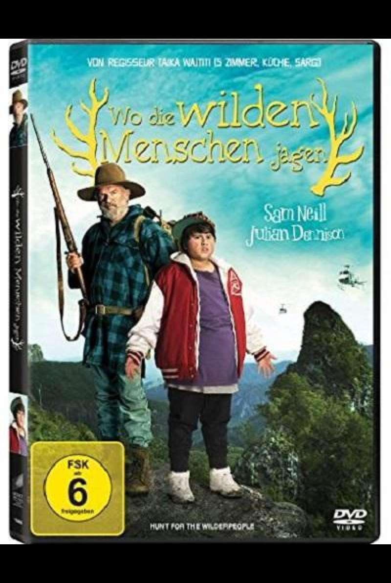Wo die wilden Menschen jagen - DVD-Cover