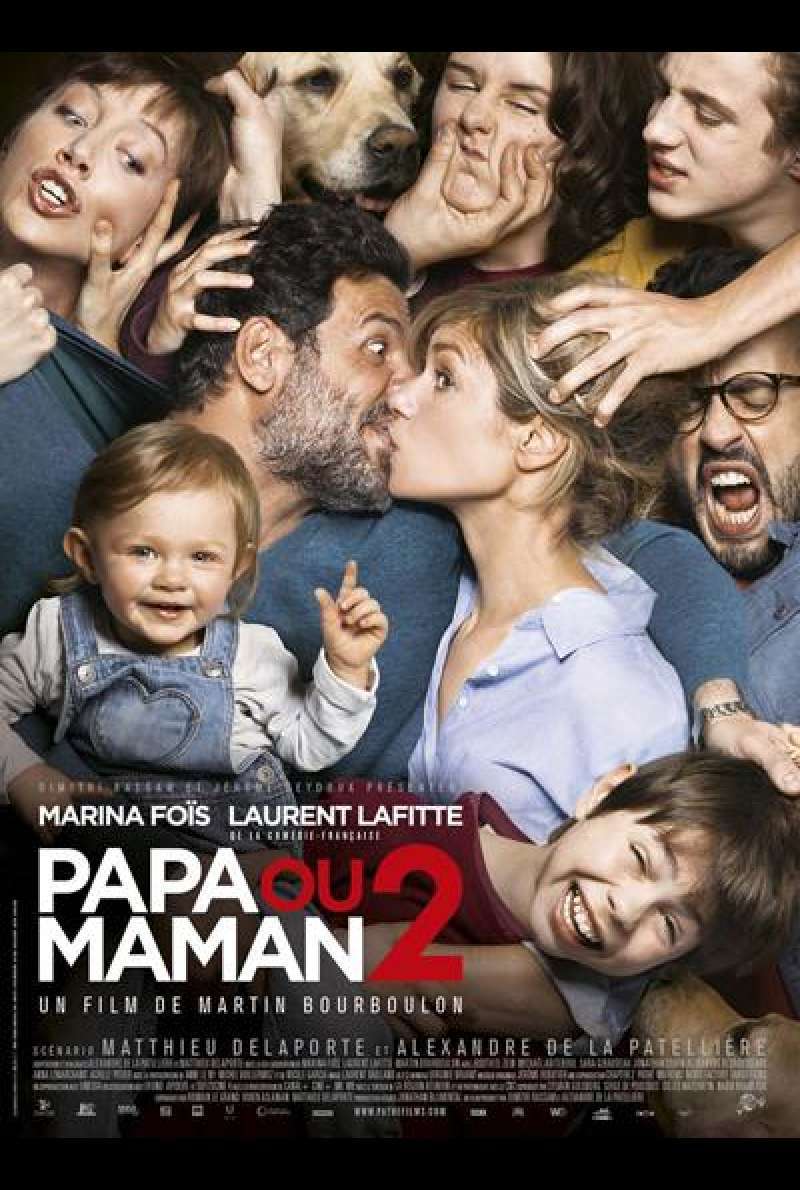 Papa ou maman 2 von Martin Bourboulon - Filmplakat (FR)