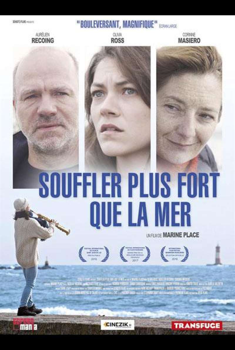 Souffler plus fort que la mer von Marine Place - Filmplakat (FR)