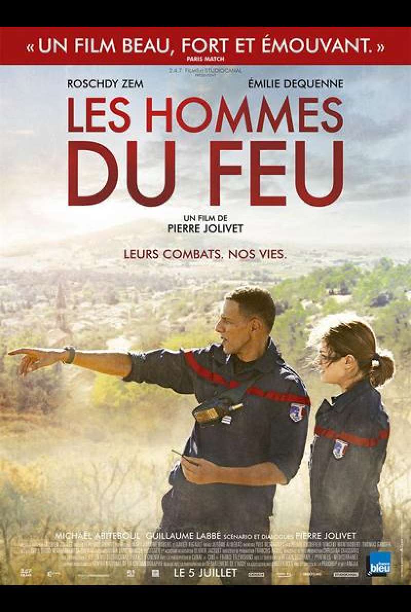 Les Hommes de Feu von Pierre Jolivet - Filmplakat