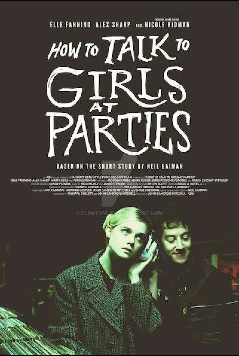 How To Talk To Girls At Parties - Filmplakat