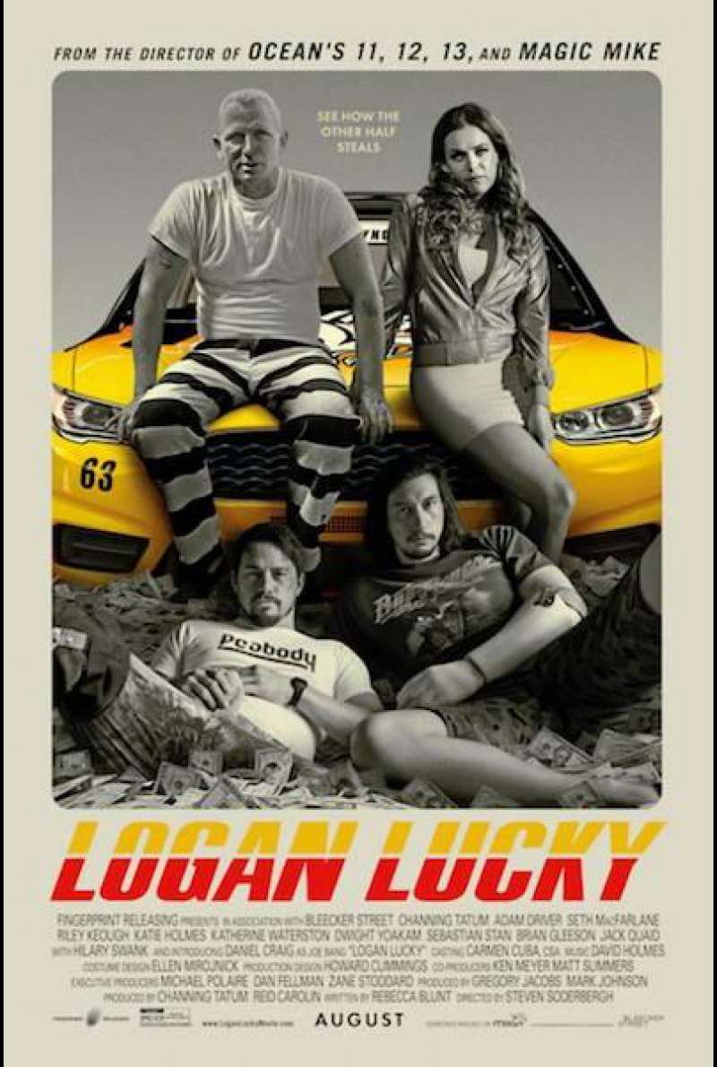 Logan Lucky von Steven Soderbergh - Filmplakat (US)