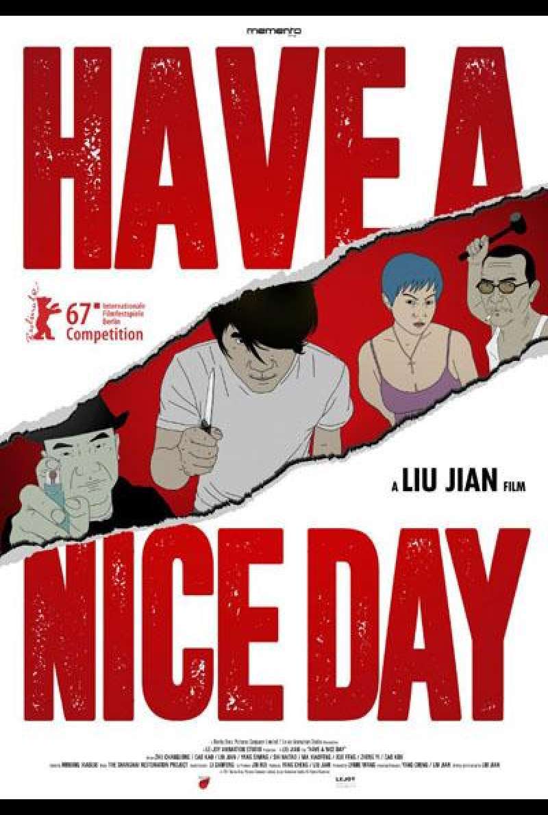 Have a Nice Day von Jian Liu  - Filmplakat