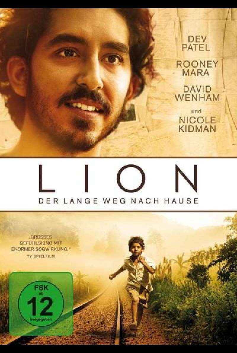 Lion - Der lange Weg nach Hause - DVD-Cover