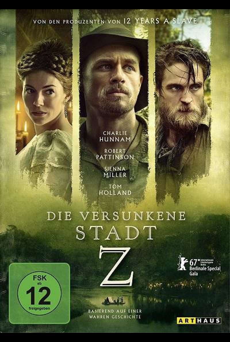 Die versunkene Stadt Z - DVD-Cover