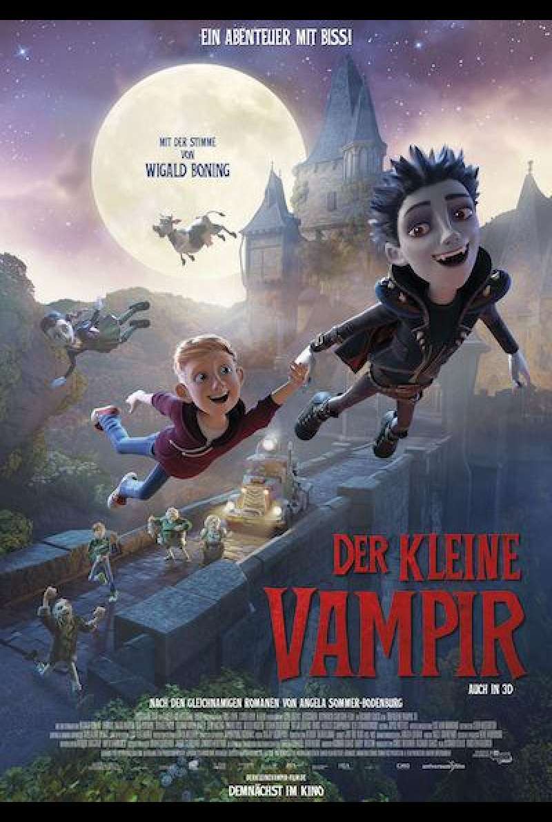 Der kleine Vampir von Richard Claus und Karsten Kiilerich - Filmplakat