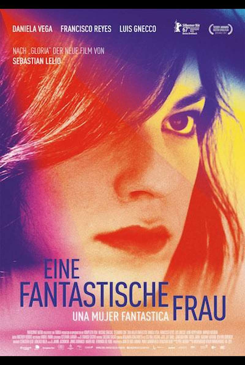 Eine fantastische Frau - Una mujer fantastica - Filmplakat