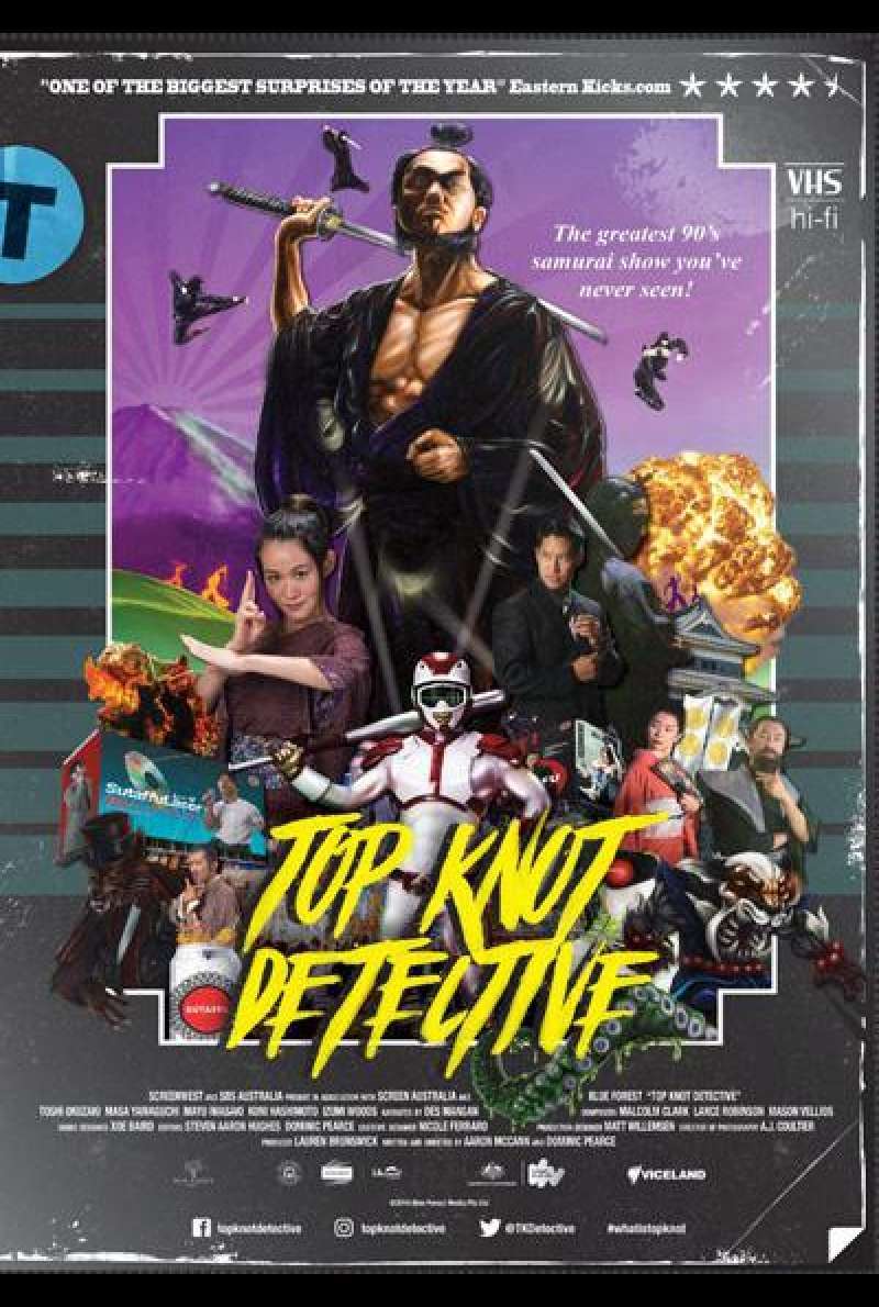 Top Knot Detective von  Aaron McCann & Dominic Pearce - Filmplakat