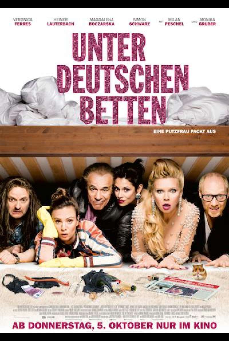 Unter deutschen Betten von Jan Fehse - Filmplakat