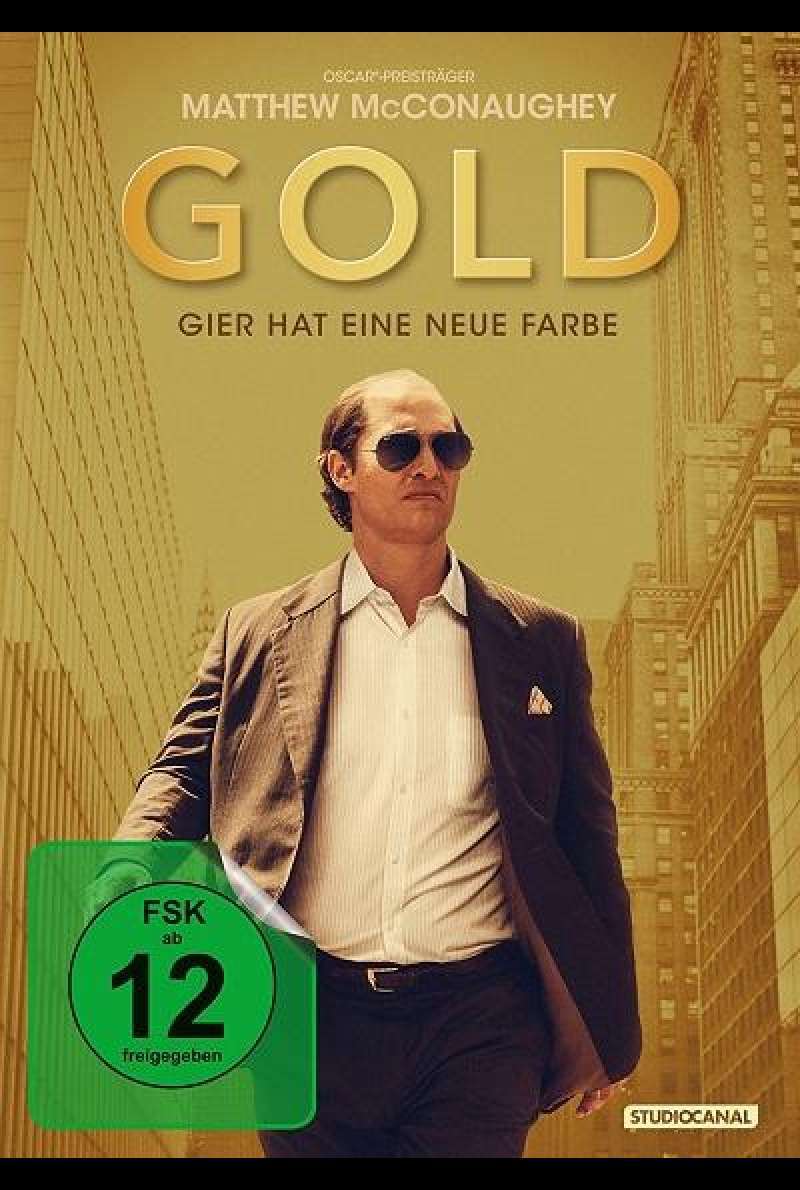 Gold - Gier hat eine neue Farbe - DVD-Cover