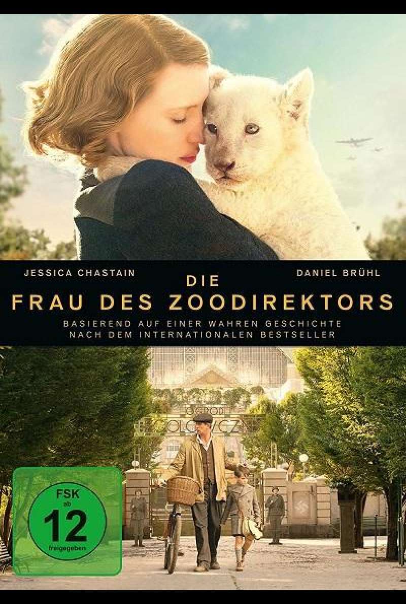 Die Frau des Zoodirektors - DVD-Cover