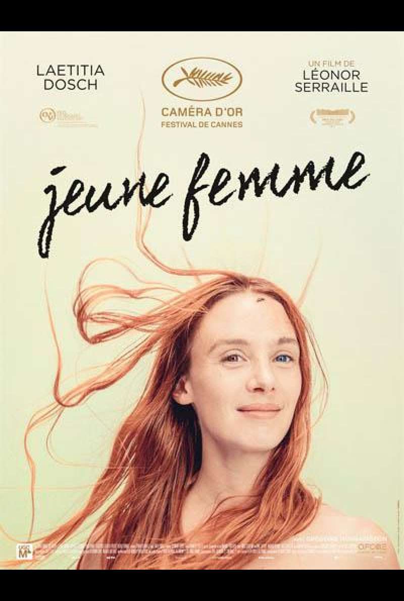 Jeune femme von Léonor Serraille - Filmplakat (FR)