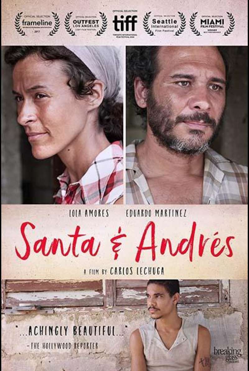 Santa & Andrés von Carlos Lechuga - Filmplakat