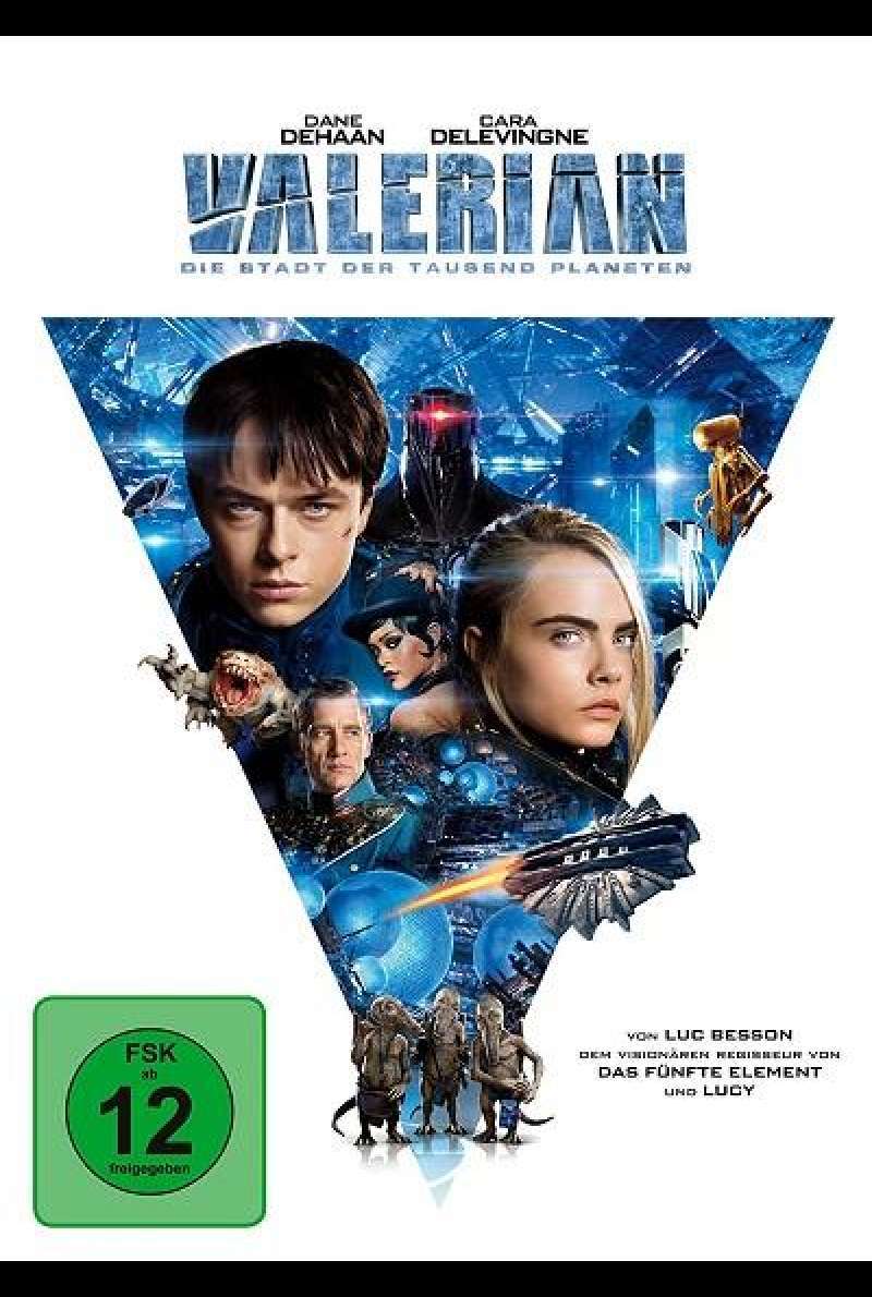 Valerian - Die Stadt der tausend Planeten - DVD-Cover
