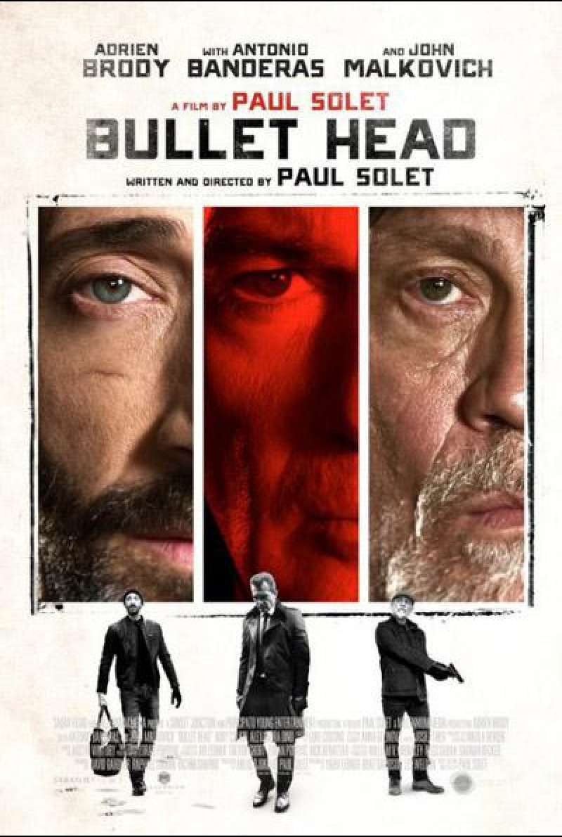 Bullet Head von Paul Solet - Filmplakat