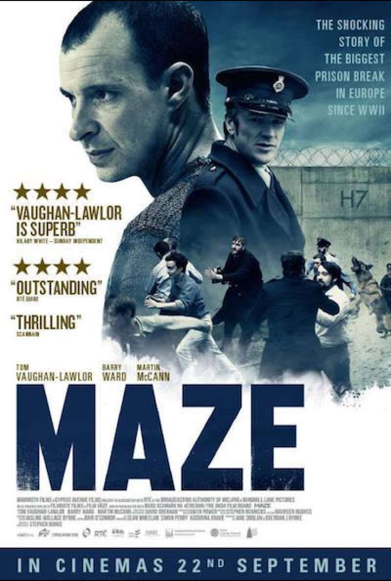 Maze von Stephen Burke - Filmplakat (UK)