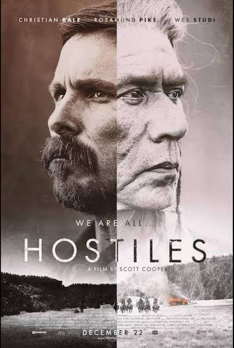Hostiles von Scott Cooper - Filmplakat (US)
