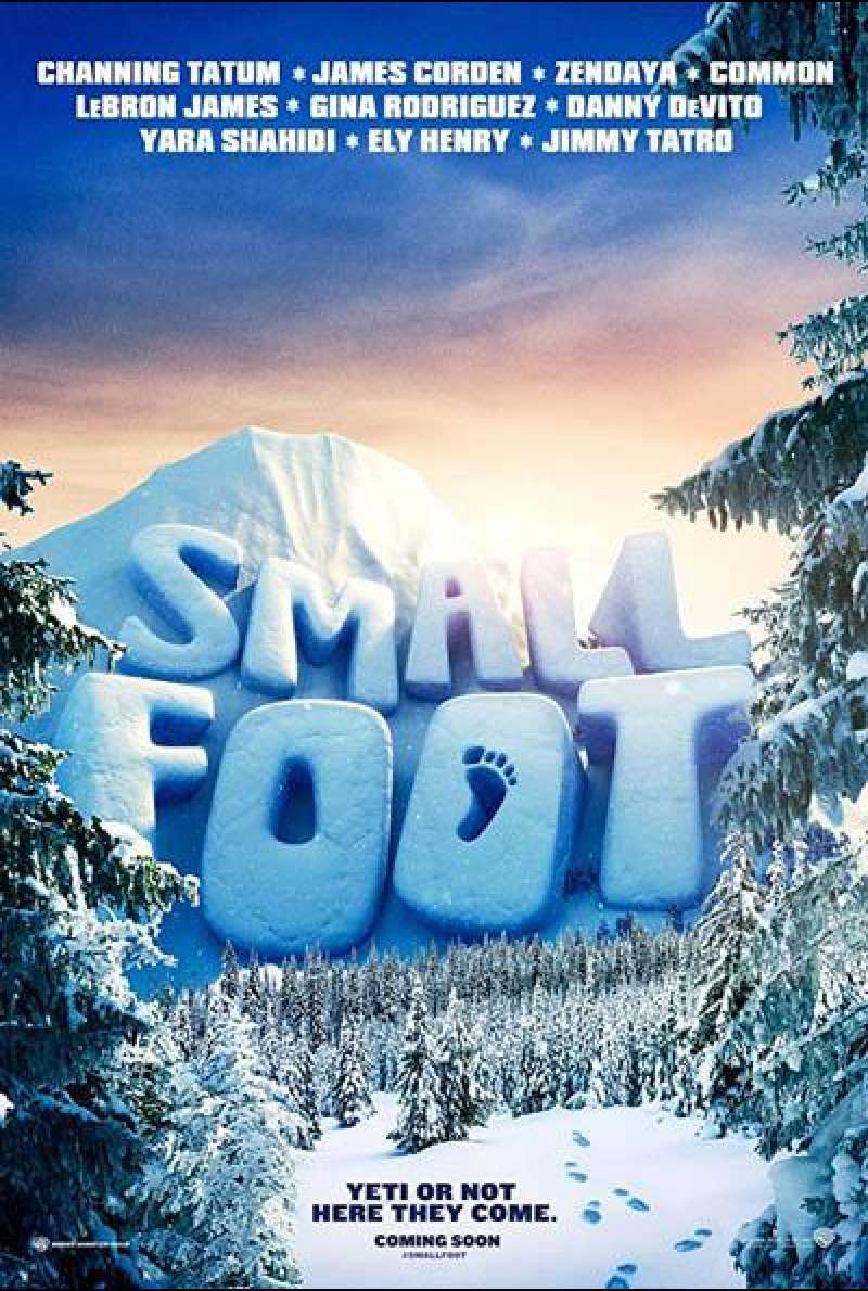 Smallfoot - Ein eisigartiges Abenteuer von Karey Kirkpatrick und Jason Reisig - Teaserplakat (US)