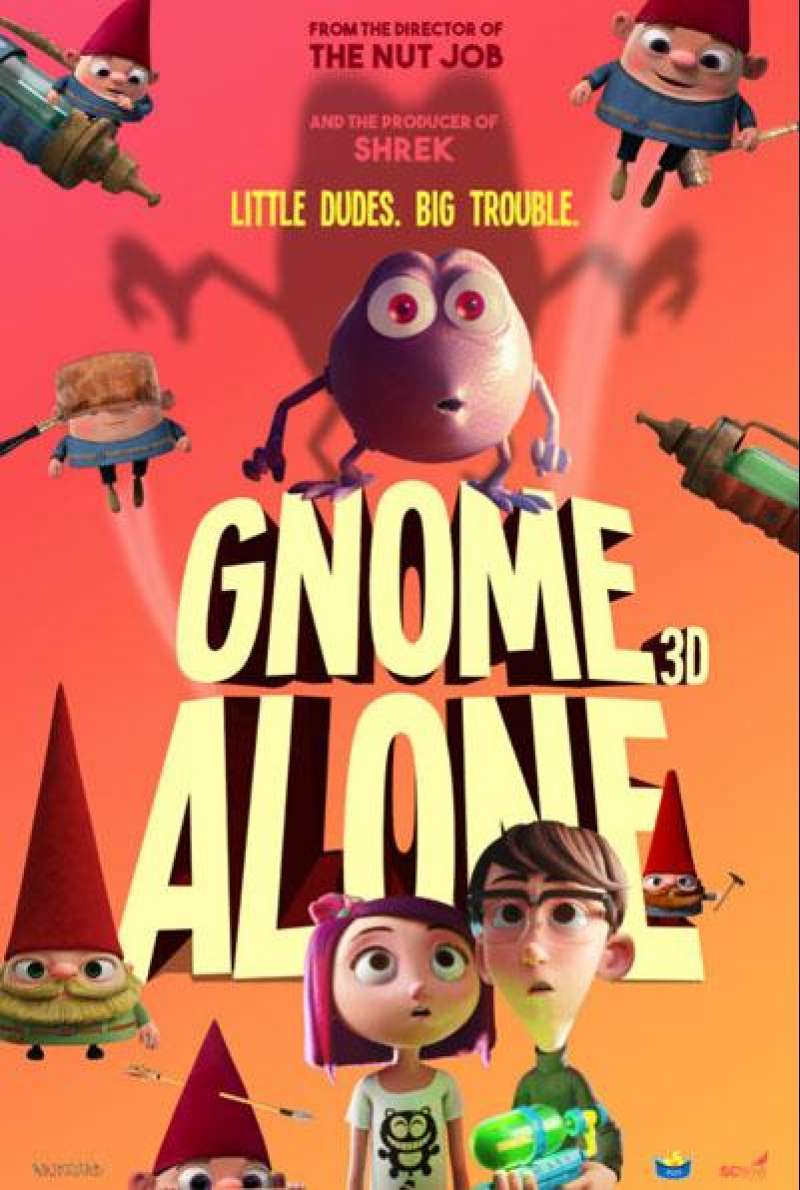 Gnome Alone von Peter Lepeniotis und Shelly Shenoy - Filmplakat (US)