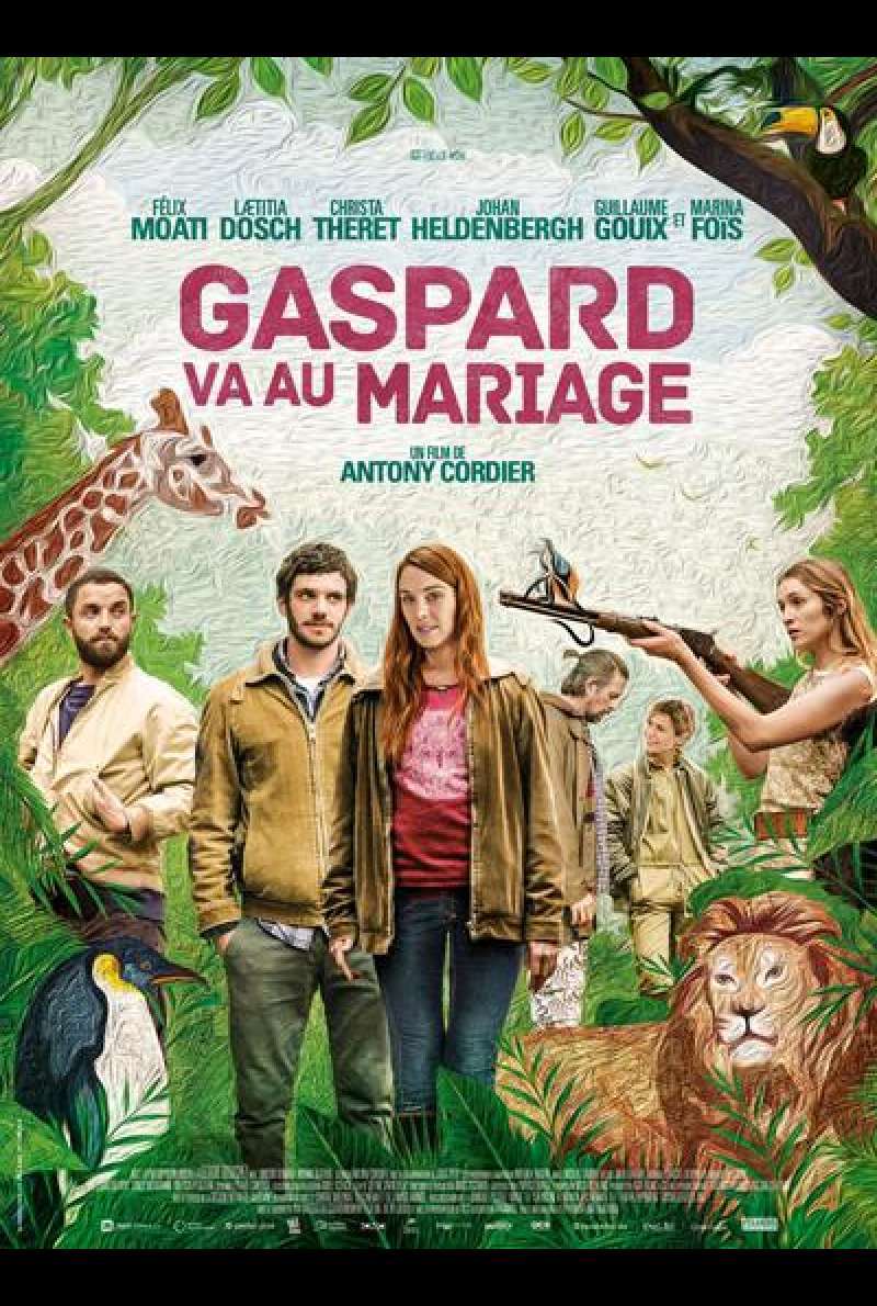 Gaspard va au mariage von Antony Cordier - Filmplakat (FR)