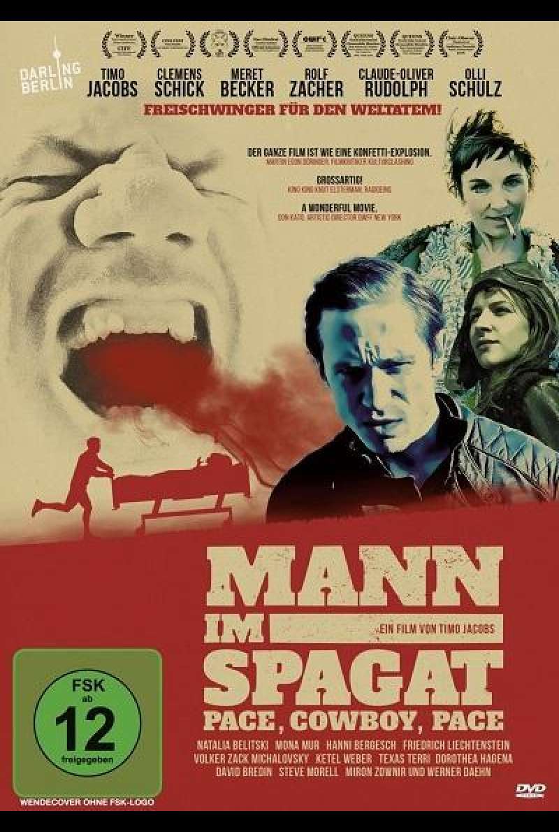 Mann im Spagat - DVD-Cover
