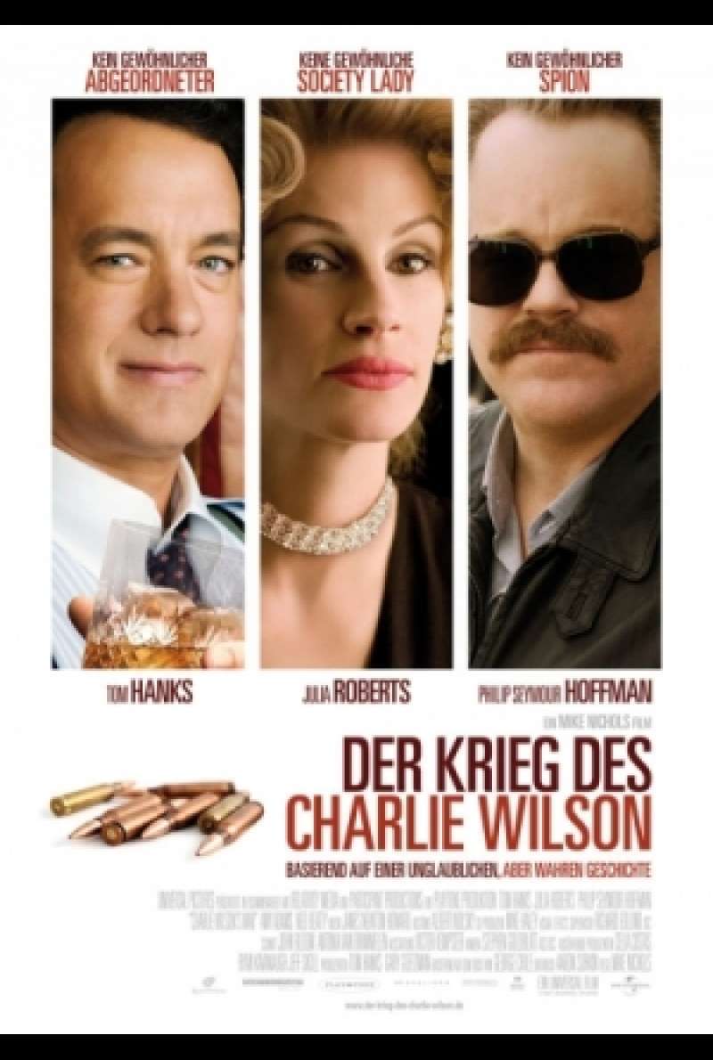 Filmplakat zu Der Krieg des Charlie Wilson / Charlie Wilson’s War von Mike Nichols
