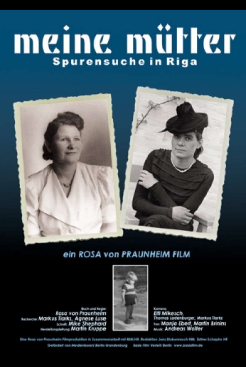 Filmplakat zu Meine Mütter - Spurensuche in Riga von Rosa von Praunheim