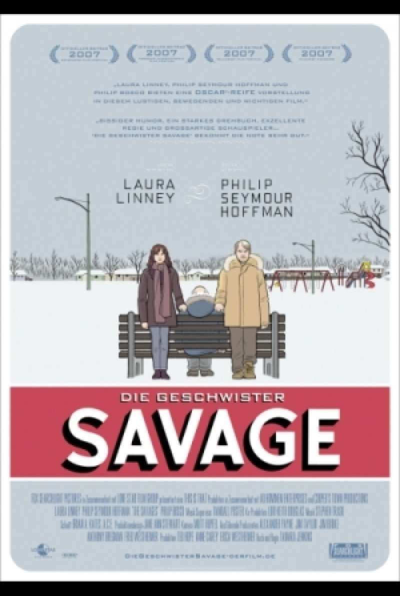 Filmplakat zu Die Geschwister Savage / The Savages von Tamara Jenkins