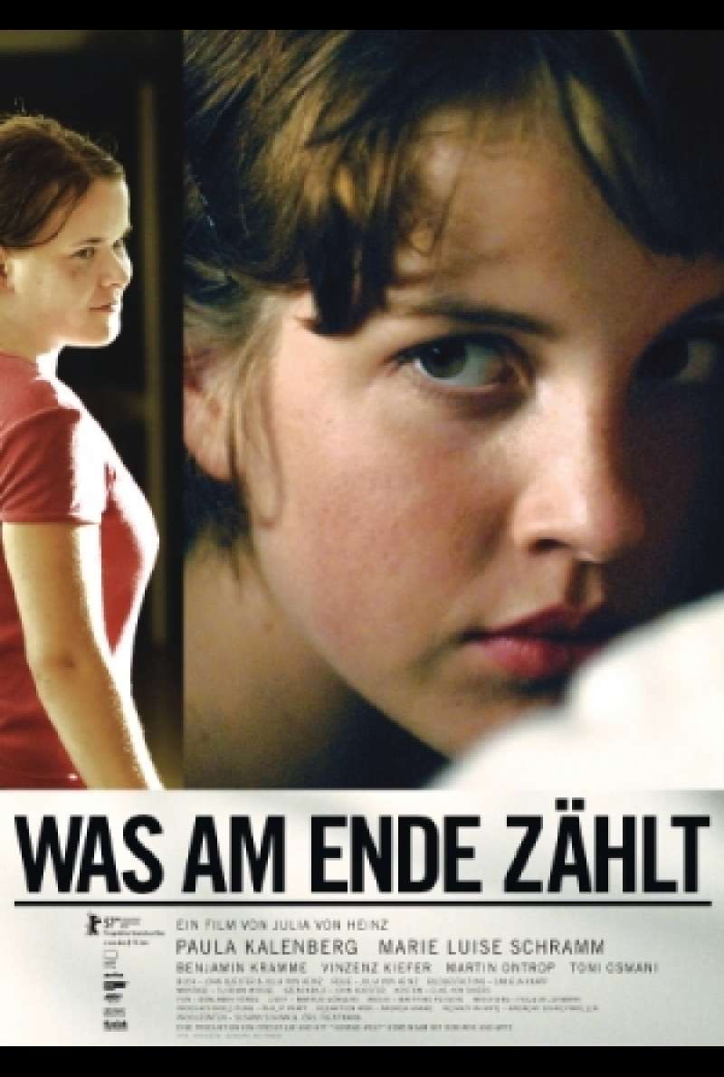 Filmplakat zu Was am Ende zählt von Julia von Heinz