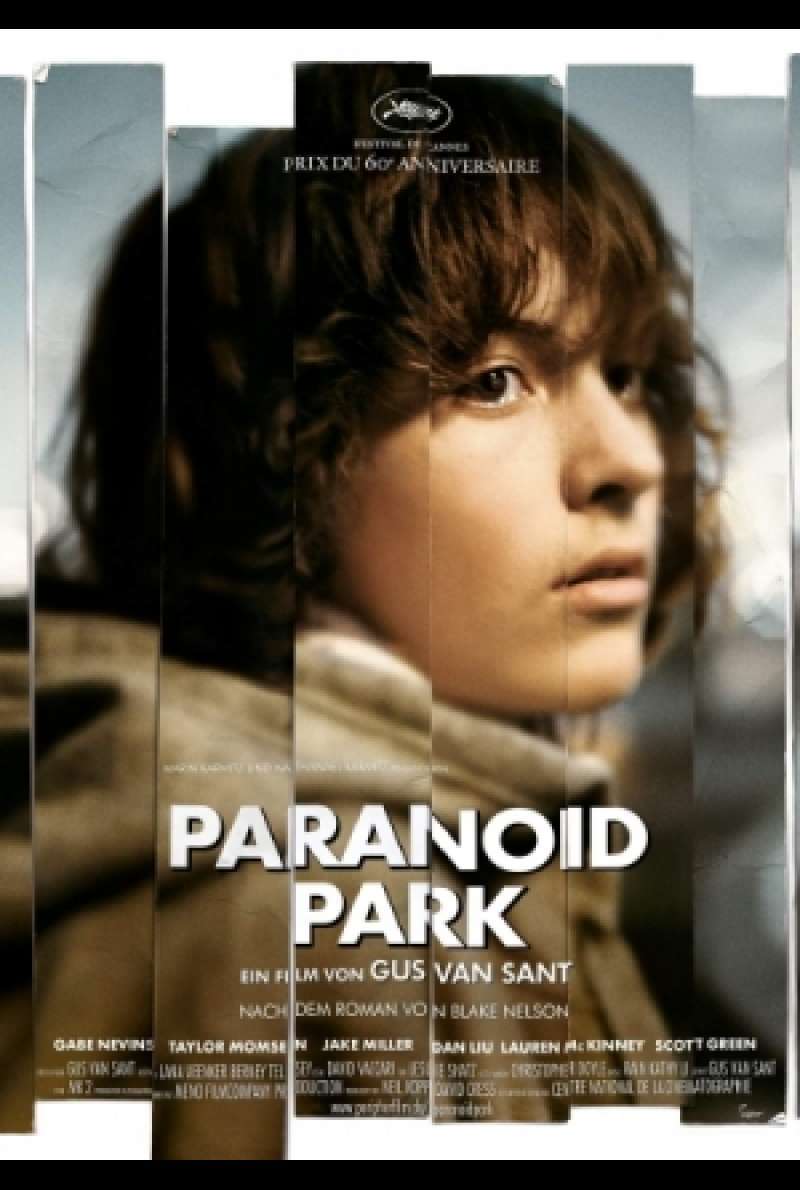 Filmplakat zu Paranoid Park von Gus van Sant
