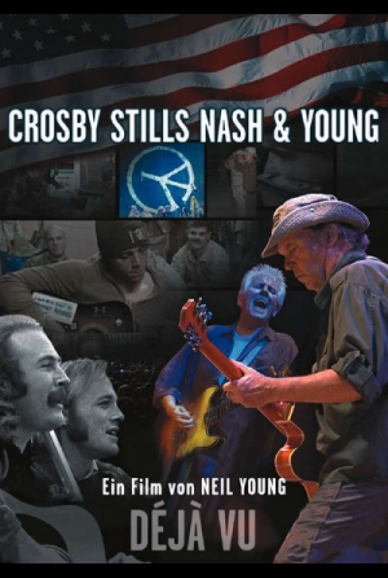 Crosby, Stills, Nash & Young - Déjà Vu - Filmplakat