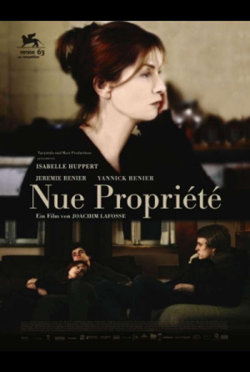 Filmplakat zu Nue propriété von Joachim Lafosse