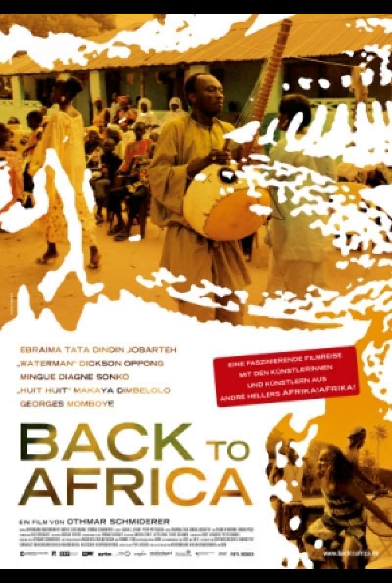 Filmplakat zu Back to Africa von Othmar Schmiderer