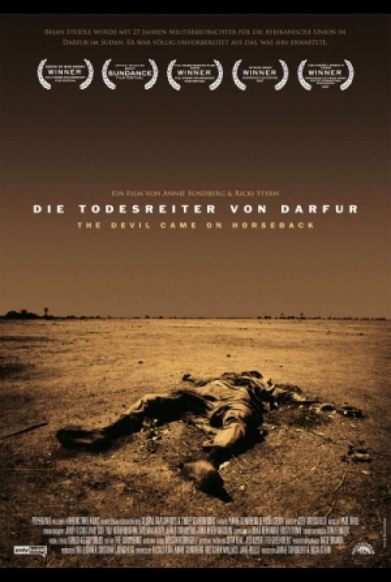 Filmplakat zu Die Todesreiter von Darfur / The Devil Came on Horseback von Ricky Stern, Annie Sundberg