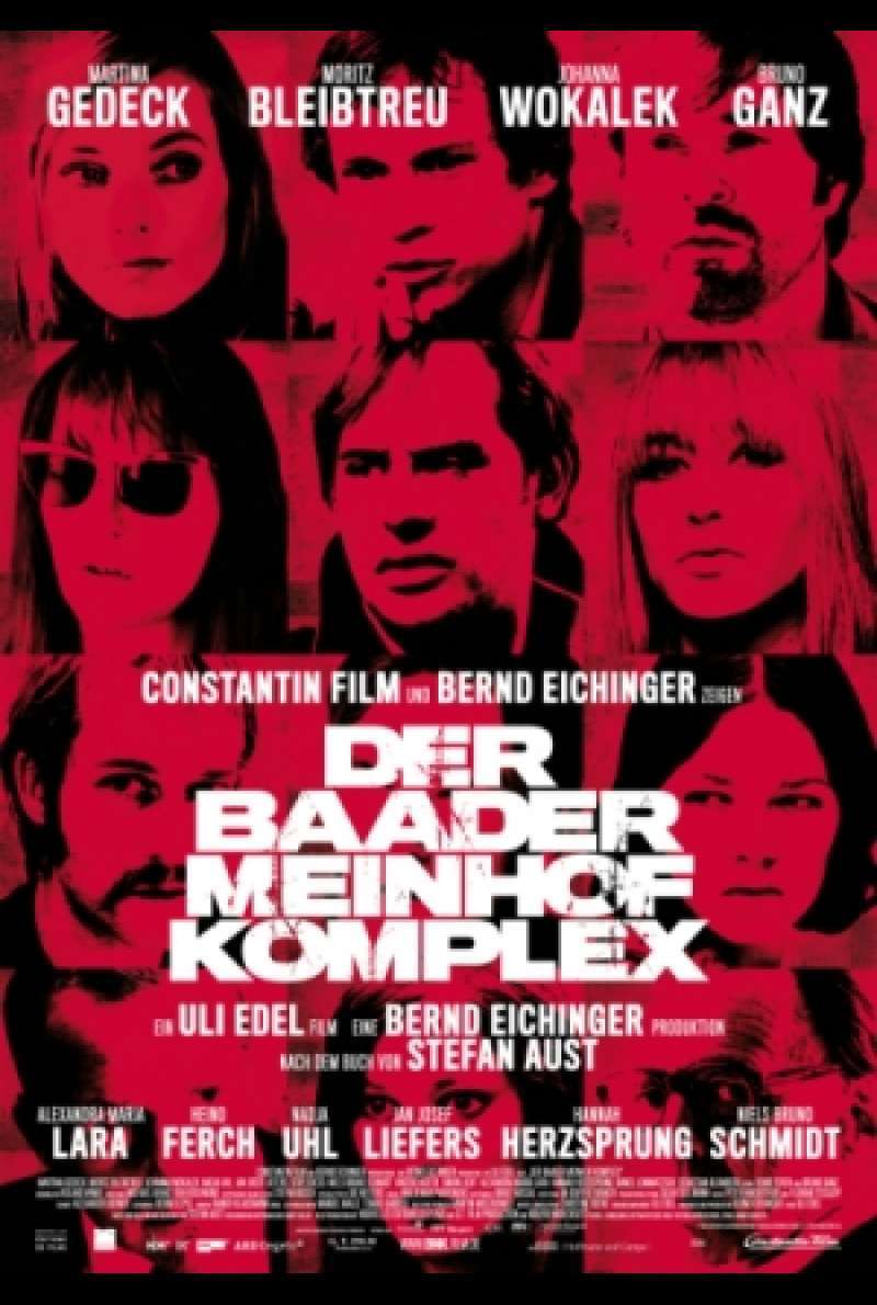Filmplakat zu Der Baader Meinhof Komplex von Uli Edel